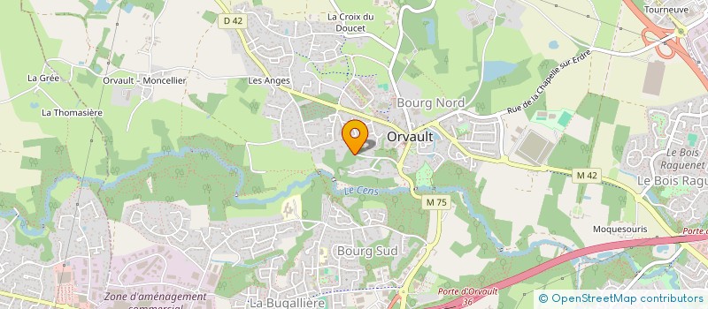 localisation de l'entreprise JLO STAGNOLO à ORVAULT