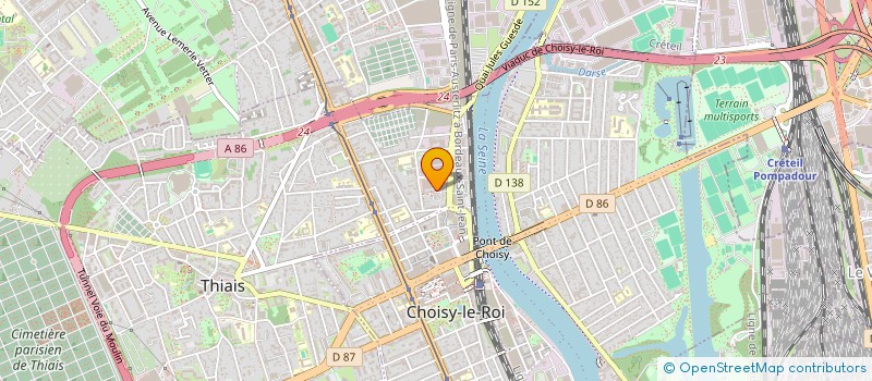 localisation de l'entreprise JLOB DRIVE à CHOISY-LE-ROI