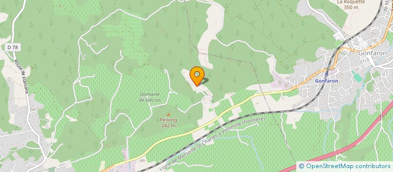 localisation de l'entreprise JLOGE 83  PIGNANS