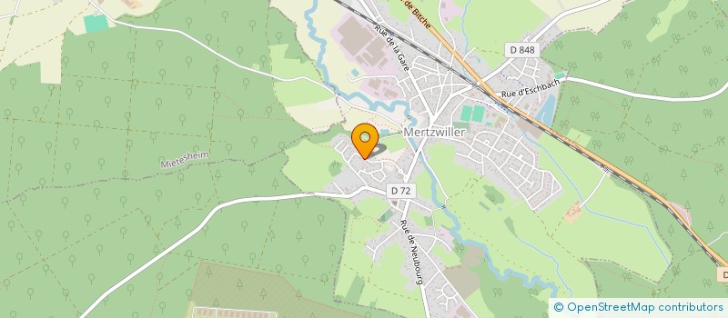 localisation de l'entreprise JLORIS  MERTZWILLER