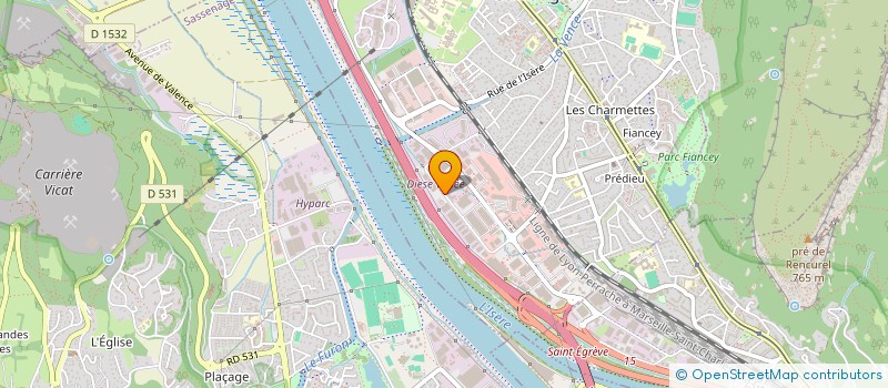 localisation de l'entreprise JLP  SAINT-EGREVE