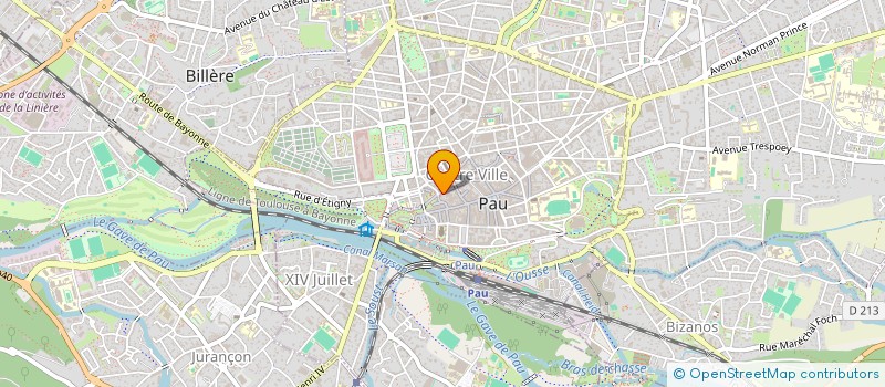 localisation de l'entreprise JLP à PAU