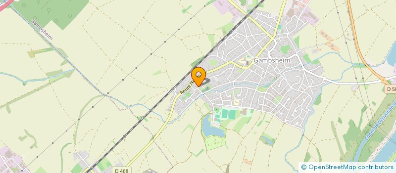 localisation de l'entreprise JLP  GAMBSHEIM