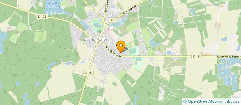 localisation de l'entreprise JLP à ARDON