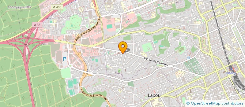 localisation de l'entreprise JLP  NANCY