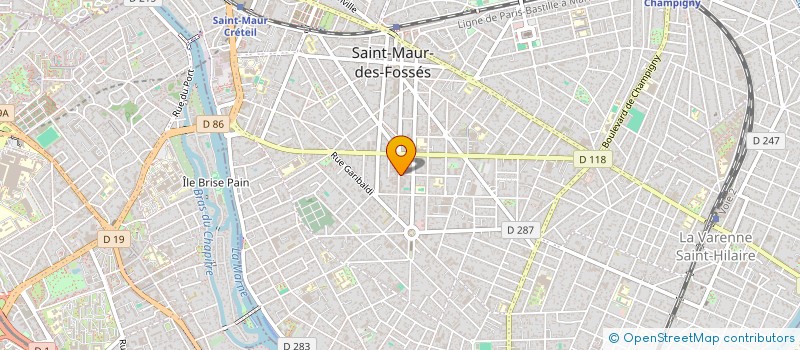 localisation de l'entreprise JLP à SAINT-MAUR-DES-FOSSES