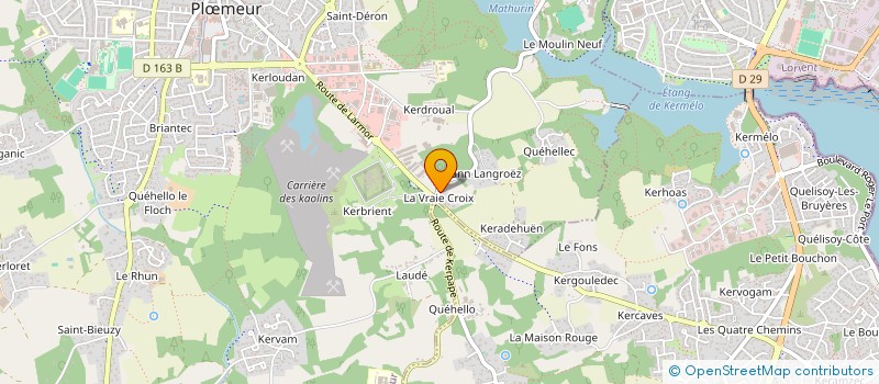 localisation de l'entreprise JLP à PLOEMEUR