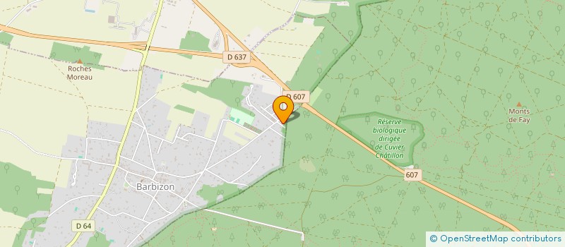 localisation de l'entreprise JLP  BARBIZON