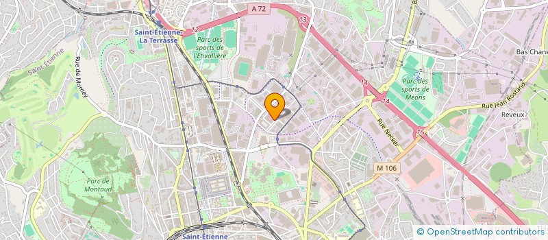 localisation de l'entreprise JLP AUTOMATISME FRANCE à SAINT-ETIENNE