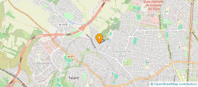 localisation de l'entreprise JLP.COM à FONTAINE-LES-DIJON