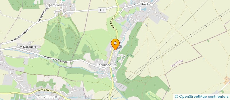 localisation de l'entreprise JLP CONSTRUCTION  SERAINCOURT