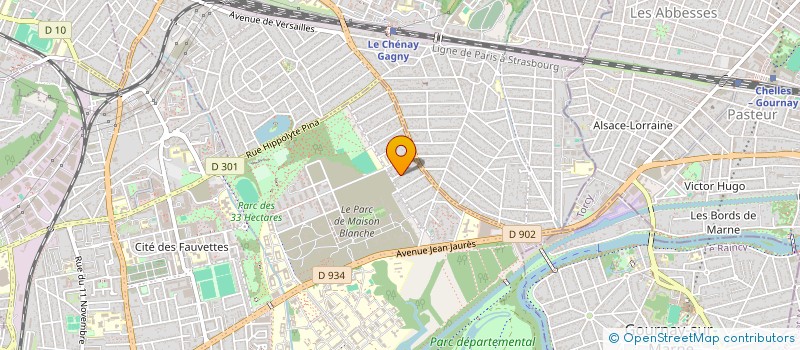 localisation de l'entreprise JLP DEPANNAGE à ROSNY-SOUS-BOIS