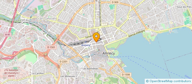 localisation de l'entreprise JLP DIFFUSION à ANNECY