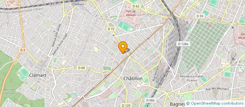 localisation de l'entreprise JLP EURL à CHATILLON