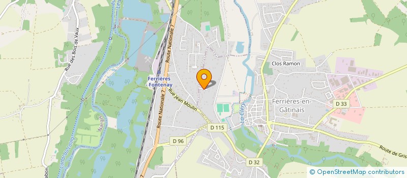 localisation de l'entreprise JLP HOLDING à FERRIERES-EN-GATINAIS