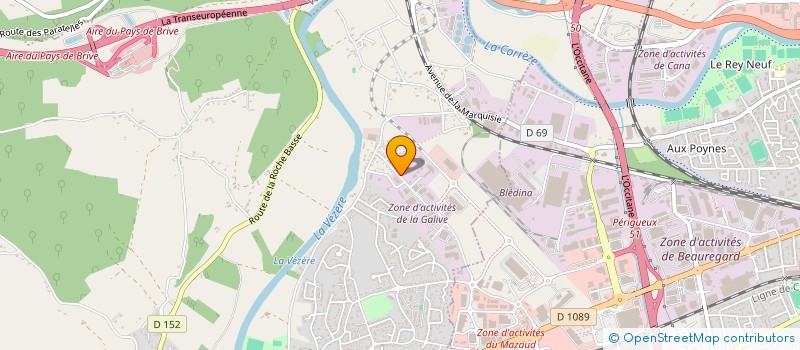 localisation de l'entreprise JLP IMMO  SAINT-PANTALEON-DE-LARCHE