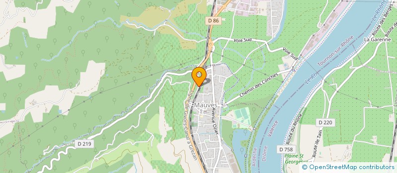 localisation de l'entreprise JLP MAINT  MAUVES