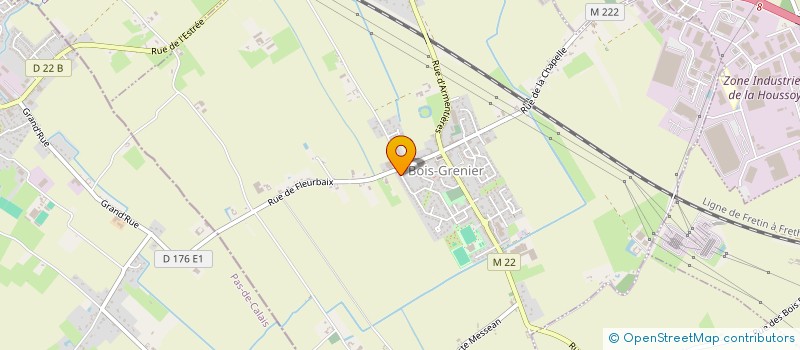 localisation de l'entreprise JLP ORGANISATION  BOIS-GRENIER