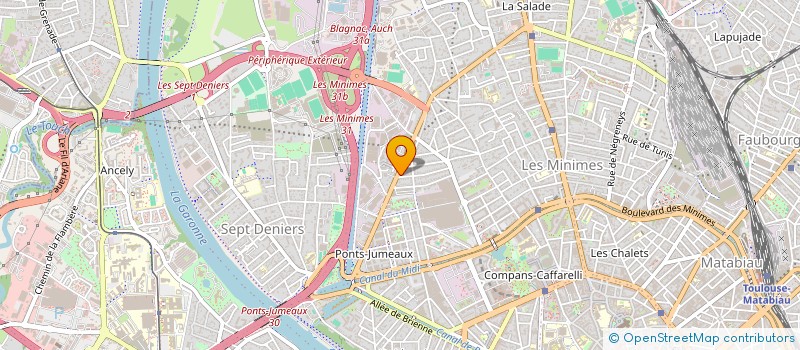 localisation de l'entreprise JLP RENOVATION à TOULOUSE