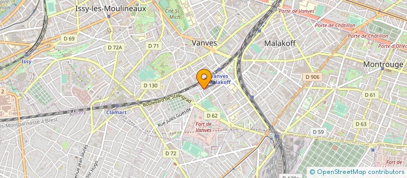 localisation de l'entreprise JLP RENOVATIONS  CHATILLON