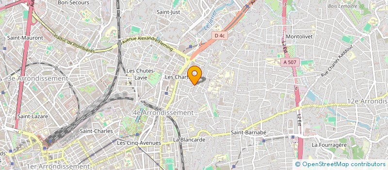 localisation de l'entreprise JLP SARL à MARSEILLE