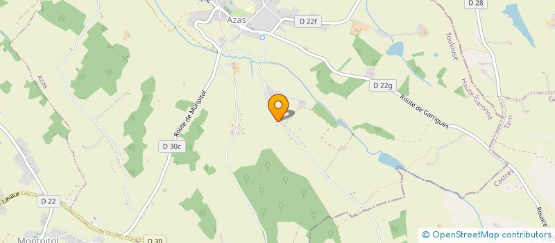 localisation de l'entreprise JLPCI  AZAS