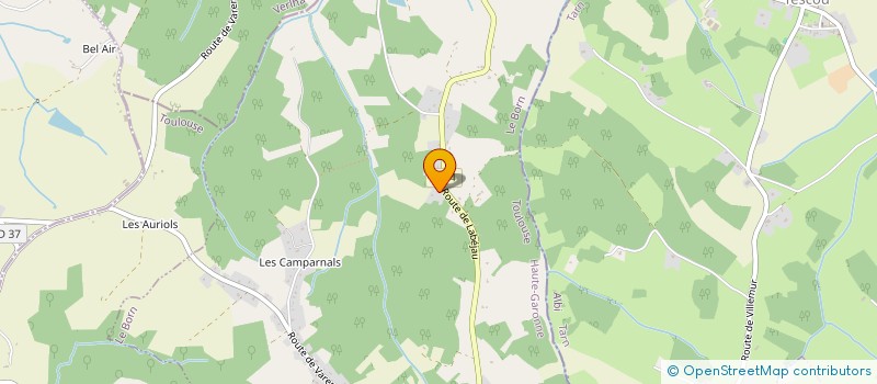 localisation de l'entreprise JLPNB  LE BORN