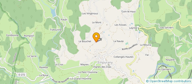 localisation de l'entreprise JLPOPI83  EMPURANY