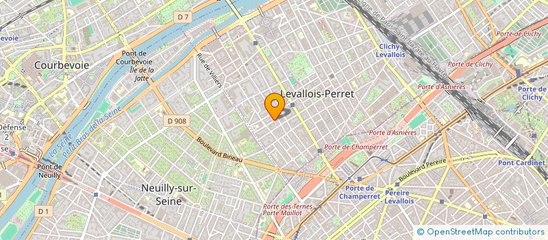 localisation de l'entreprise JLR à LEVALLOIS-PERRET