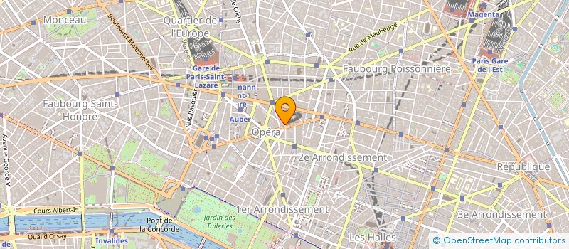 localisation de l'entreprise JLR  PARIS