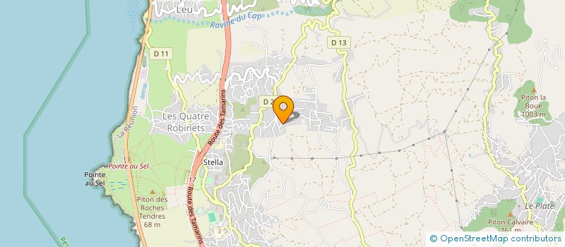 localisation de l'entreprise JLR  SAINT-LEU