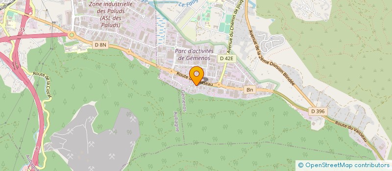 localisation de l'entreprise JLR AMENAGEMENT à GEMENOS