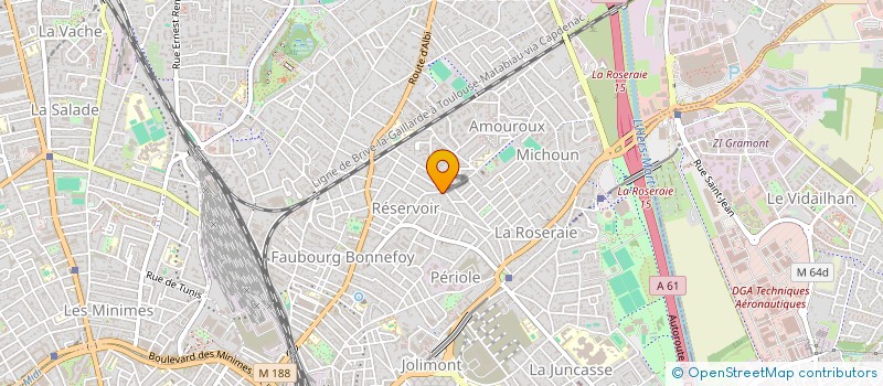 localisation de l'entreprise JLR ENERGIE à TOULOUSE