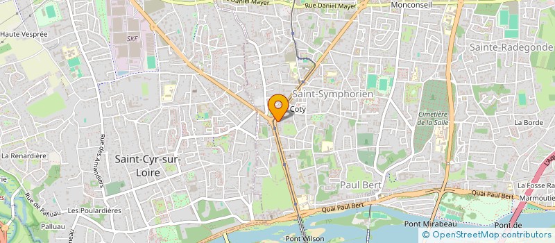 localisation de l'entreprise JLR IMMO  TOURS