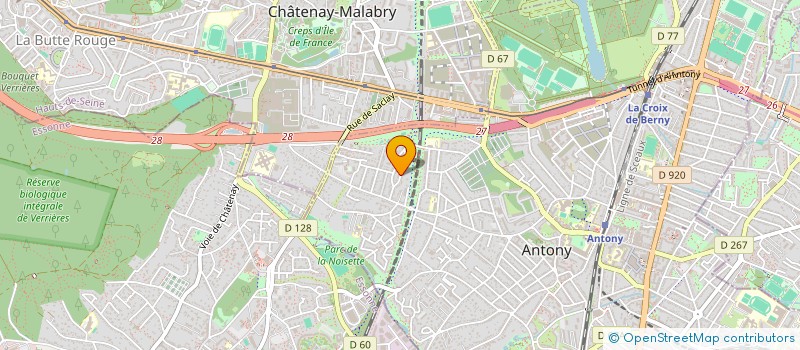 localisation de l'entreprise JLRD à ANTONY