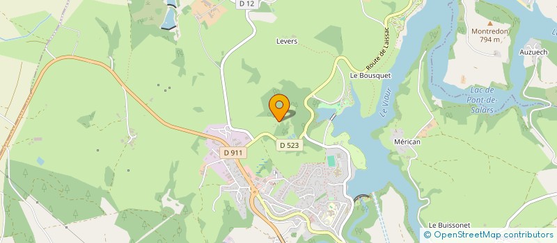 localisation de l'entreprise JLRE  PONT-DE-SALARS