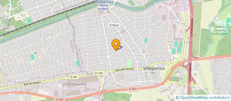 localisation de l'entreprise JLRELECTRICITE à VILLEPARISIS