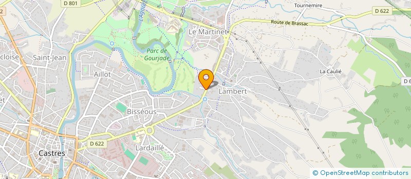 localisation de l'entreprise JLREM  CASTRES