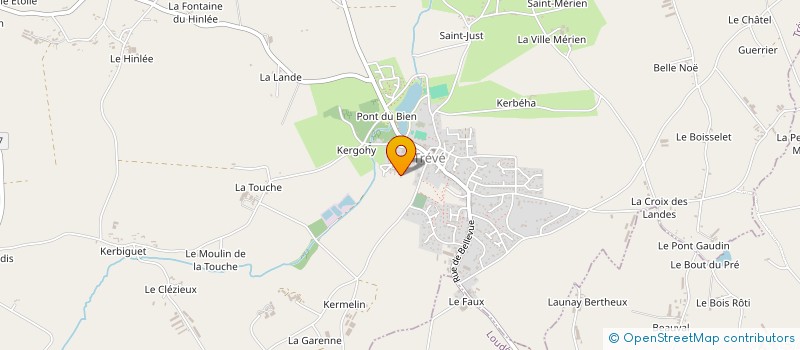 localisation de l'entreprise JLRJ  TREVE