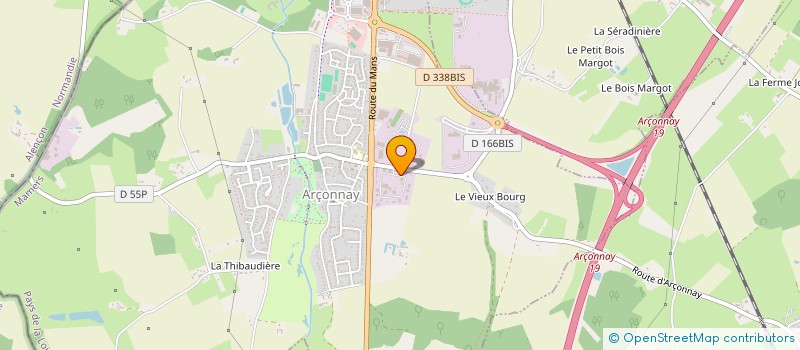 localisation de l'entreprise JLS à ALENCON