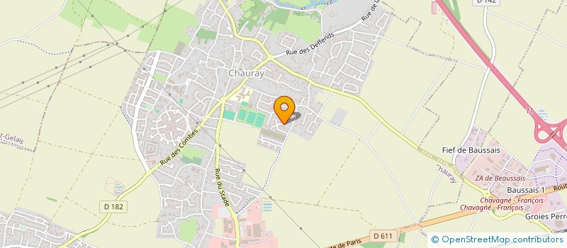 localisation de l'entreprise JLS  CHAURAY