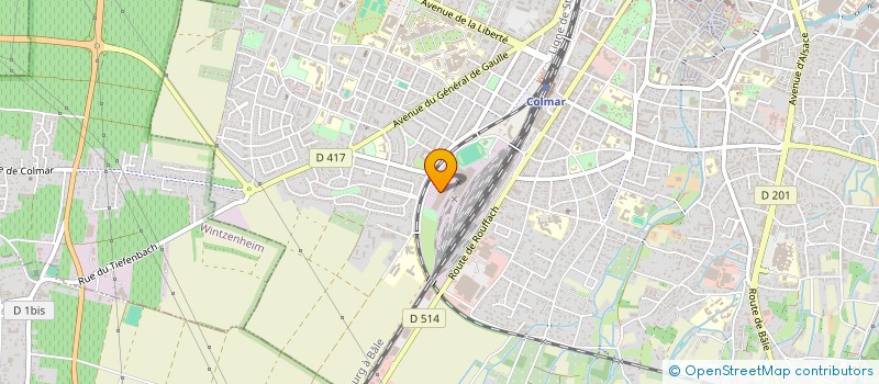 localisation de l'entreprise JLS  COLMAR