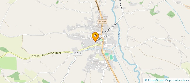 localisation de l'entreprise JLS à LEZAT-SUR-LEZE