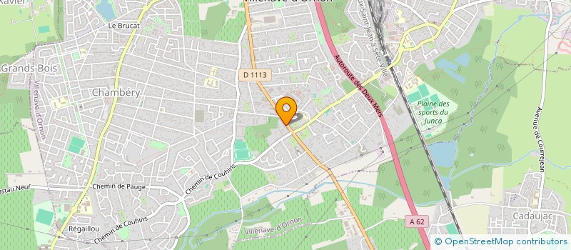 localisation de l'entreprise JLS  VILLENAVE-D'ORNON