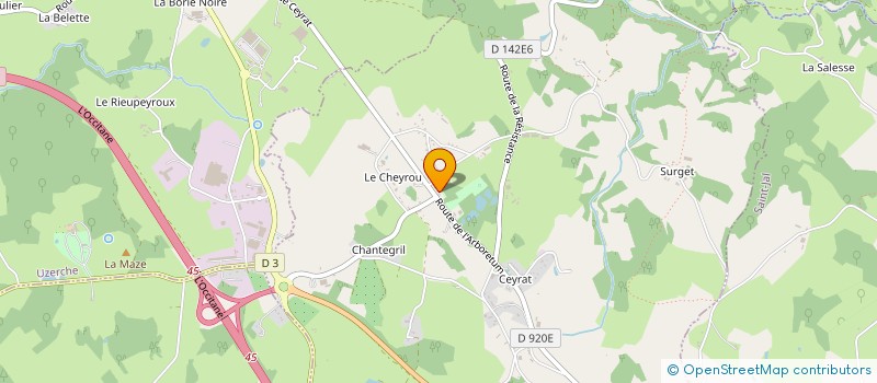 localisation de l'entreprise JLS  ESPARTIGNAC