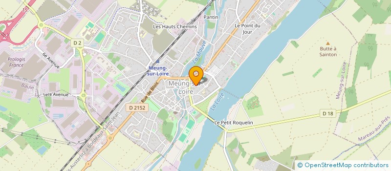 localisation de l'entreprise JLS  MEUNG-SUR-LOIRE