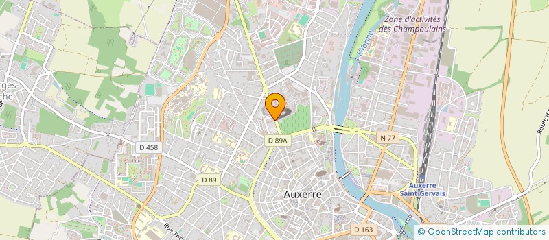 localisation de l'entreprise JLS AUTOS à AUXERRE