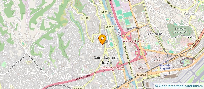 localisation de l'entreprise JLS CONCEPT à SAINT-LAURENT-DU-VAR