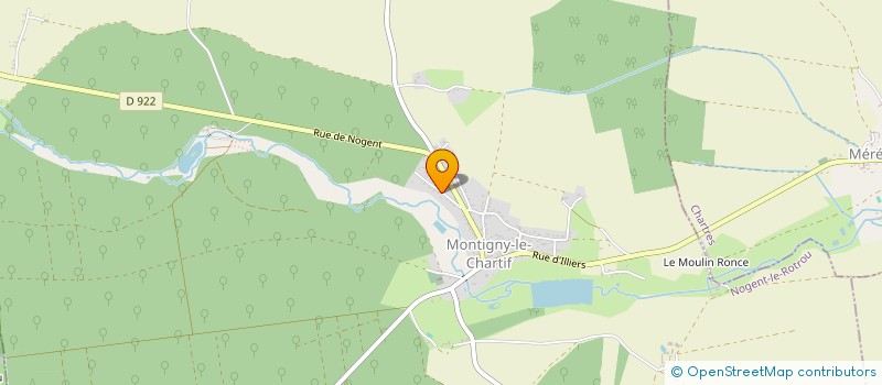 localisation de l'entreprise JLS GROUPE à MONTIGNY-LE-CHARTIF