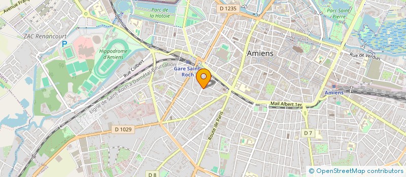 localisation de l'entreprise JLS HENRIVILLE à AMIENS